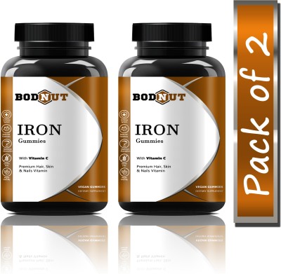 Bodnut Iron Gummies For Both Kids and Adults (SD37)Pro(2 x 15 No)