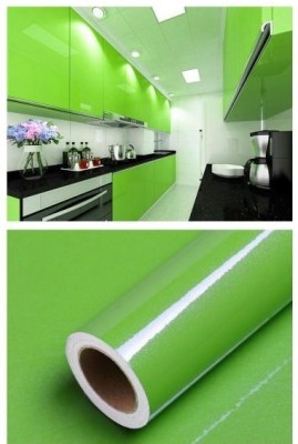 Wallmate Decorative Green Wallpaper(60 cm x 127 cm)