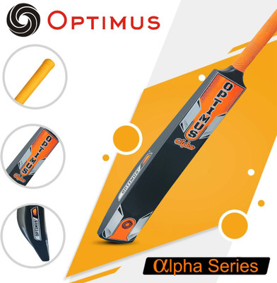 Optimus Full Size 6 (32.5 Inch) For Tennis Ball PVC/Plastic Cricket  Bat For 12 - 14 Yrs(700-800 g)