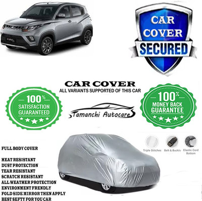 Tamanchi Autocare Car Cover For Mahindra KUV100 NXT D75 K8 Diesel(Silver)