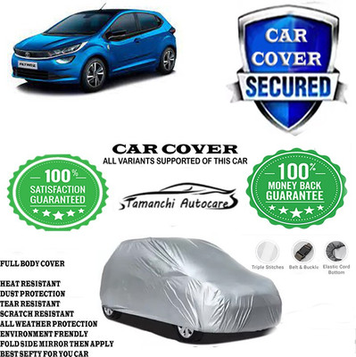 Tamanchi Autocare Car Cover For Tata Altroz XT Diesel(Silver)