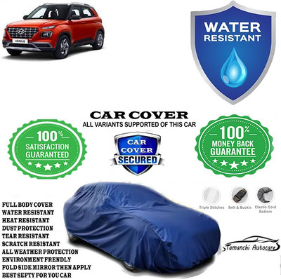 Tamanchi Autocare Car Cover For Hyundai Venue SX 1.4 CRDi Dual Tone(Blue)