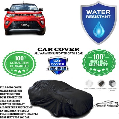 Tamanchi Autocare Car Cover For Mahindra KUV100 NXT D75 K6 Plus 5Str Diesel(Black)