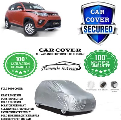 Tamanchi Autocare Car Cover For Mahindra KUV100 NXT G80 K6 Plus 5Str Petrol(Silver)