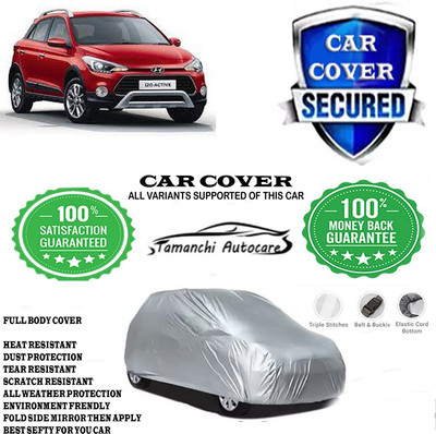 Tamanchi Autocare Car Cover For Hyundai i20 Active 1.2 S(Silver)