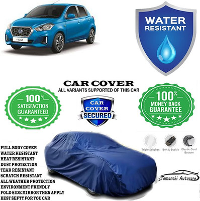 Tamanchi Autocare Car Cover For Datsun Go Plus T CVT Petrol(Blue)