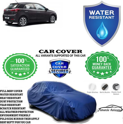 Tamanchi Autocare Car Cover For Hyundai Elite i20 Era 1.4 CRDi(Blue)