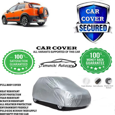 Tamanchi Autocare Car Cover For Fiat Abarth Avventura 1.4 T-Jet(Silver)