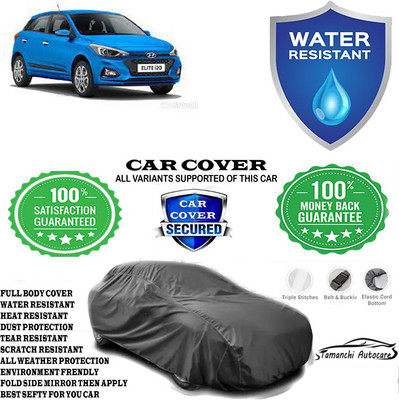 Tamanchi Autocare Car Cover For Hyundai Elite i20(Grey)