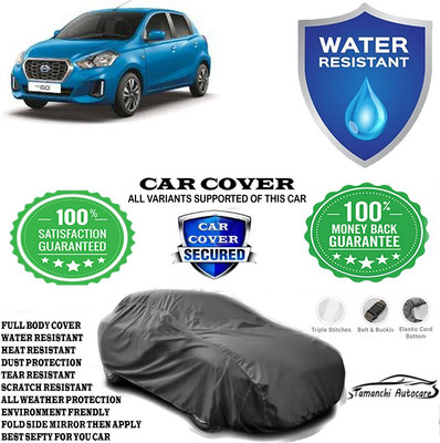 Tamanchi Autocare Car Cover For Datsun Go Plus T CVT Petrol(Grey)