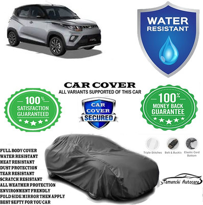Tamanchi Autocare Car Cover For Mahindra KUV100 NXT D75 K6 Plus Diesel(Grey)