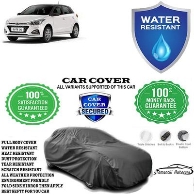 Tamanchi Autocare Car Cover For Hyundai Elite i20 Sportz Plus Petrol(Grey)