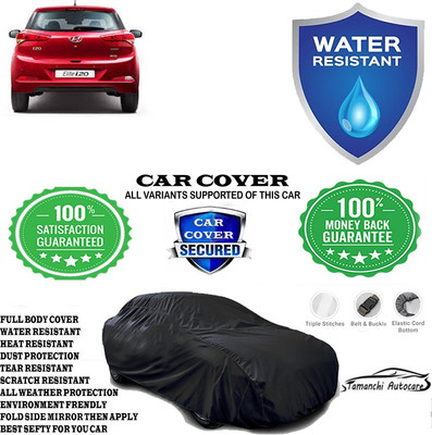 Tamanchi Autocare Car Cover For Hyundai Elite i20 Era Petrol(Black)