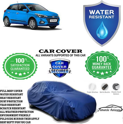 Tamanchi Autocare Car Cover For Hyundai Elite i20 Asta Option 1.4 CRDi(Blue)