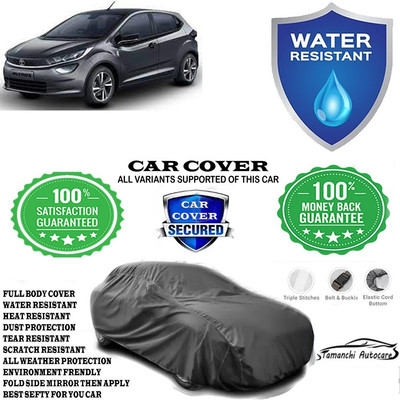 Tamanchi Autocare Car Cover For Tata Altroz XZ Option Petrol(Grey)
