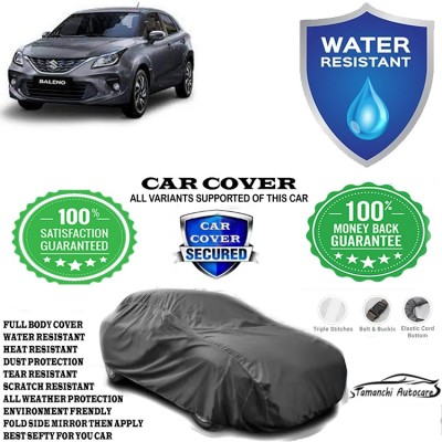 Tamanchi Autocare Car Cover For Maruti Suzuki Baleno(Grey)