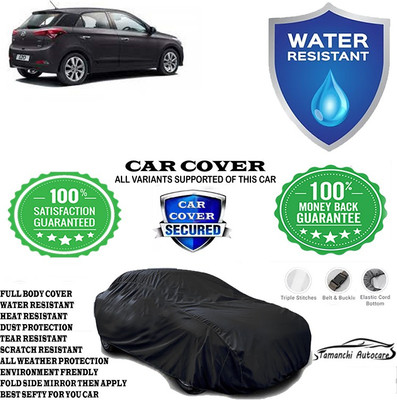 Tamanchi Autocare Car Cover For Hyundai Elite i20 Era 1.4 CRDi(Black)