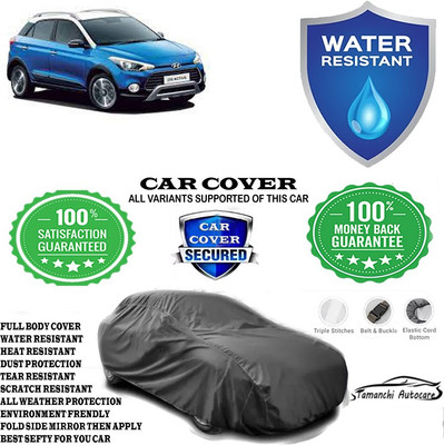 Tamanchi Autocare Car Cover For Hyundai i20 Active(Grey)