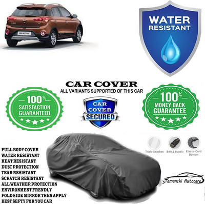 Tamanchi Autocare Car Cover For Hyundai i20 Active 1.2(Grey)