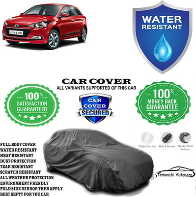 Tamanchi Autocare Car Cover For Hyundai Elite i20 Sportz 1.4 CRDi(Grey)