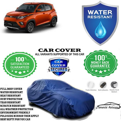 Tamanchi Autocare Car Cover For Mahindra KUV100 NXT D75 K6 Plus(Blue)