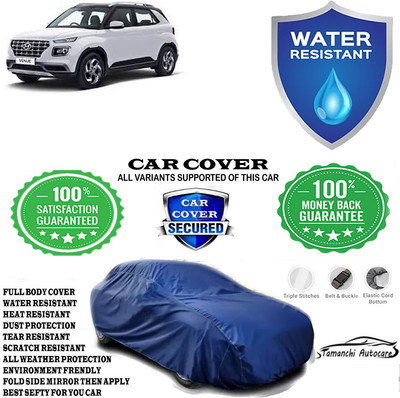 Tamanchi Autocare Car Cover For Hyundai Venue SX Opt Turbo Petrol(Blue)