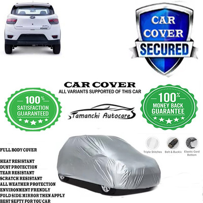 Tamanchi Autocare Car Cover For Mahindra KUV100 NXT G80 K8(Silver)