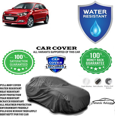 Tamanchi Autocare Car Cover For Hyundai Elite i20 Magna Plus Petrol(Grey)