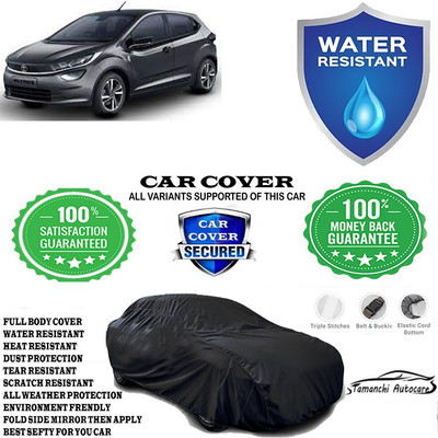 Tamanchi Autocare Car Cover For Tata Altroz XZ Option Petrol(Black)