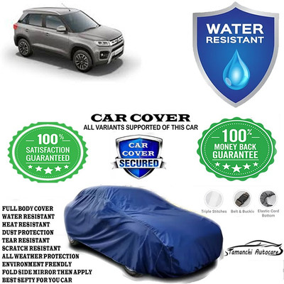 Tamanchi Autocare Car Cover For Maruti Suzuki Vitara Brezza ZDi Diesel(Blue)