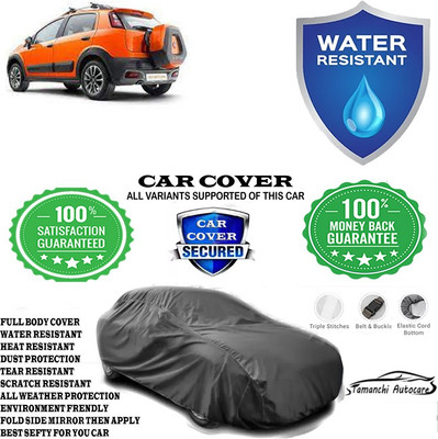 Tamanchi Autocare Car Cover For Fiat Abarth Avventura 1.4 T-Jet(Grey)