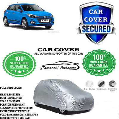 Tamanchi Autocare Car Cover For Hyundai Elite i20(Silver)