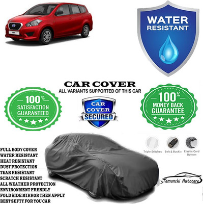 Tamanchi Autocare Car Cover For Datsun Go Plus D Petrol(Grey)