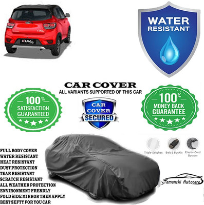 Tamanchi Autocare Car Cover For Mahindra KUV100 NXT G80 K8 Dual Tone(Grey)