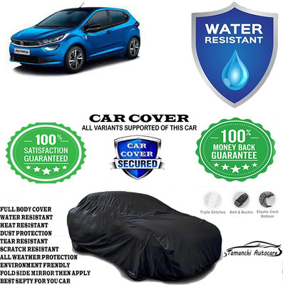 Tamanchi Autocare Car Cover For Tata Altroz XT Diesel(Black)