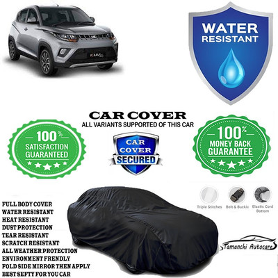 Tamanchi Autocare Car Cover For Mahindra KUV100 NXT D75 K2 Plus(Black)