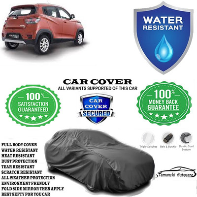 Tamanchi Autocare Car Cover For Mahindra KUV100 NXT G80 K4 Plus(Grey)