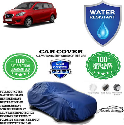 Tamanchi Autocare Car Cover For Datsun Go Plus D Petrol(Blue)
