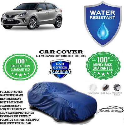 Tamanchi Autocare Car Cover For Toyota Glanza G CVT Petrol(Blue)