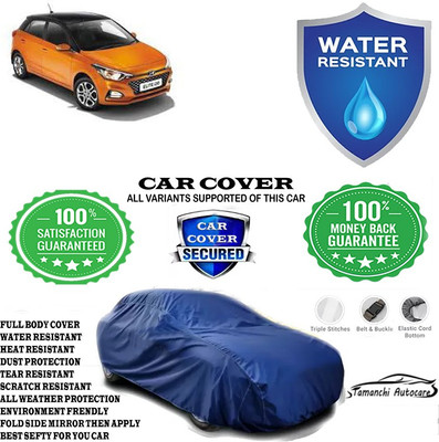 Tamanchi Autocare Car Cover For Hyundai Elite i20 Asta Option Petrol(Blue)