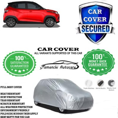 Tamanchi Autocare Car Cover For Mahindra KUV100 NXT G80 K4 Plus 5Str(Silver)