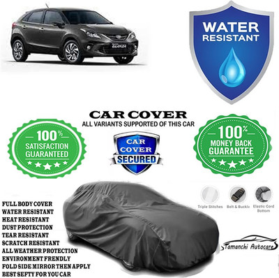 Tamanchi Autocare Car Cover For Toyota Glanza G CVT(Grey)