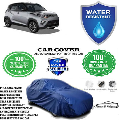 Tamanchi Autocare Car Cover For Mahindra KUV100 NXT D75 K6 Plus Diesel(Blue)