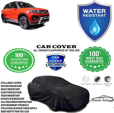 Tamanchi Autocare Car Cover For Maruti Suzuki Vitara Brezza(Black)