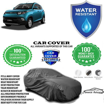 Tamanchi Autocare Car Cover For Mahindra KUV100 mFALCON G80 K2(Grey)