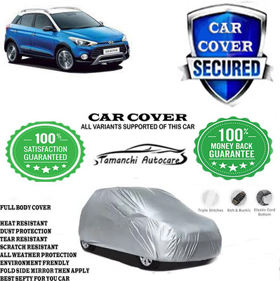 Tamanchi Autocare Car Cover For Hyundai i20 Active(Silver)