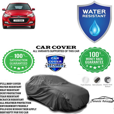 Tamanchi Autocare Car Cover For Hyundai Elite i20 Magna 1.2(Grey)