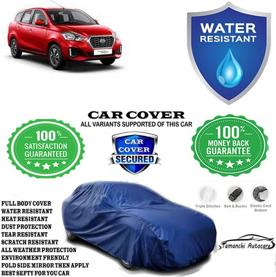 Tamanchi Autocare Car Cover For Datsun GO Plus T Option(Blue)