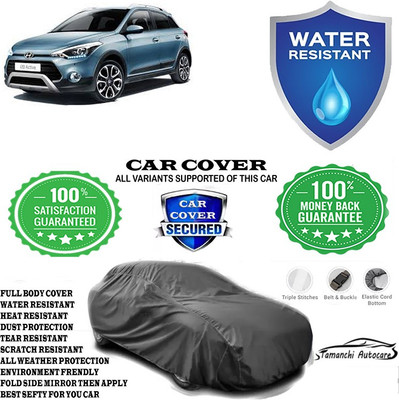 Tamanchi Autocare Car Cover For Hyundai i20 Active SX Petrol(Grey)