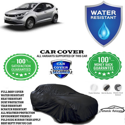 Tamanchi Autocare Car Cover For Tata Altroz XE Petrol(Black)